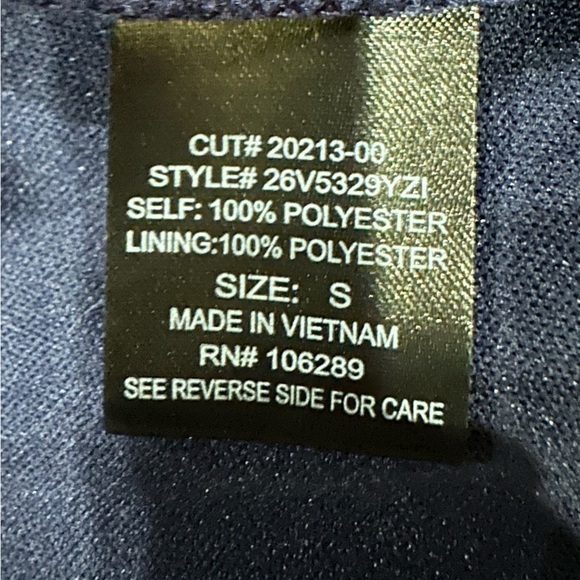 Altar’d State women’s navy blue dress with white polka dots - Picture 6 of 6